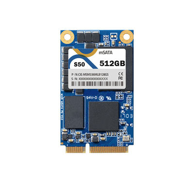 Msata Disk SSD 512GB Msata Industrial Storage For Vibration Prone Systems