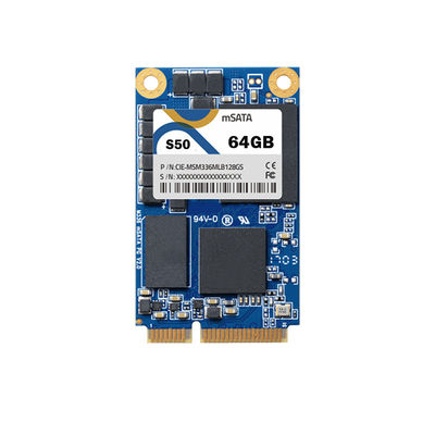 Buy 530MB/S MSATA SSD 64GB Embedded Control Industrial Msata Ssd online manufacture