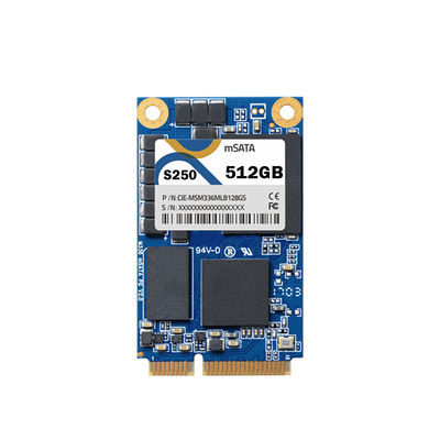 Buy S250 MSATA Hard Drive SSD 512GB SSD For Automation And Data Logging online manufacture