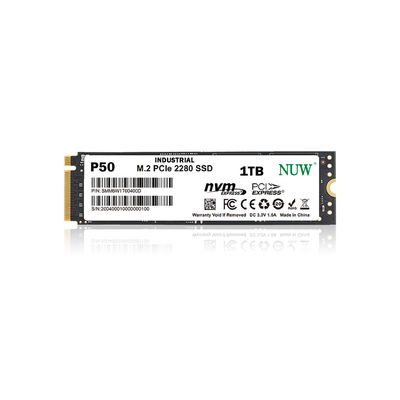 P50 Compact M.2 PCIe NVMe SSD NVMe Gen3 X4 Storage For Harsh Environments